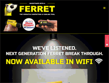 Tablet Screenshot of cableferret.com